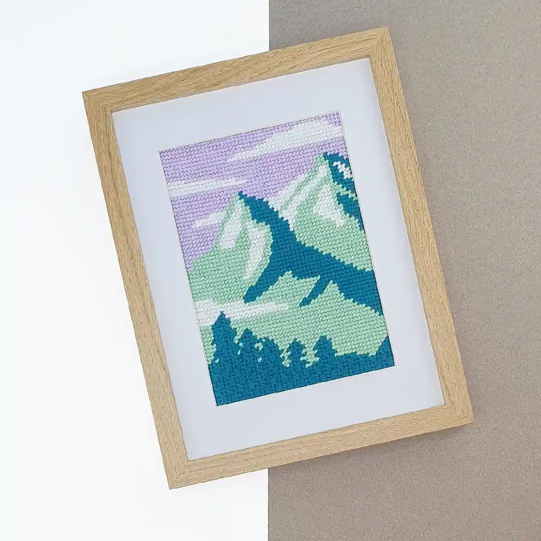 kit canevas montagnes
