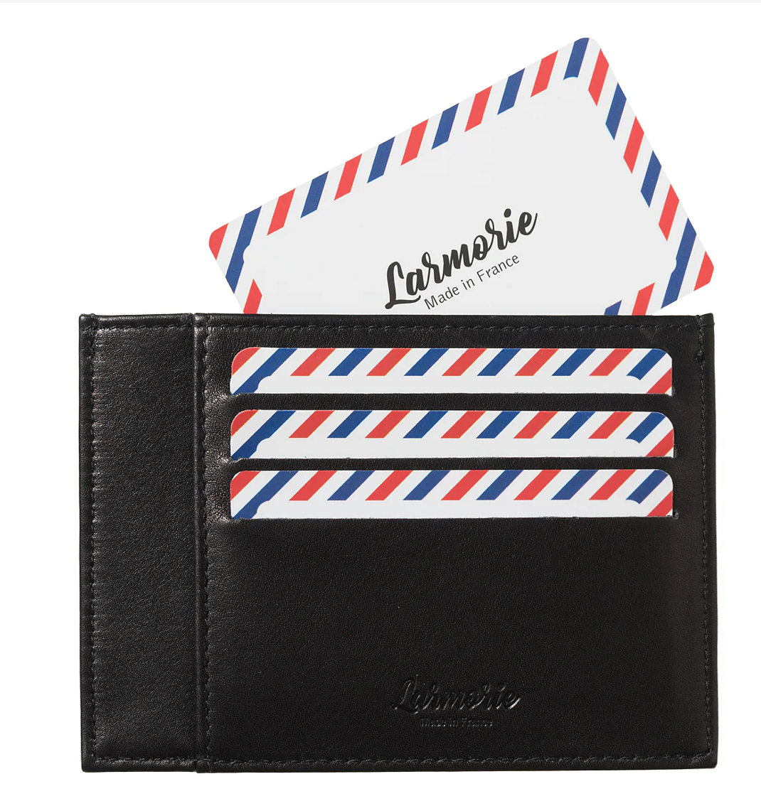 Porte-cartes Paul Cuir Noir