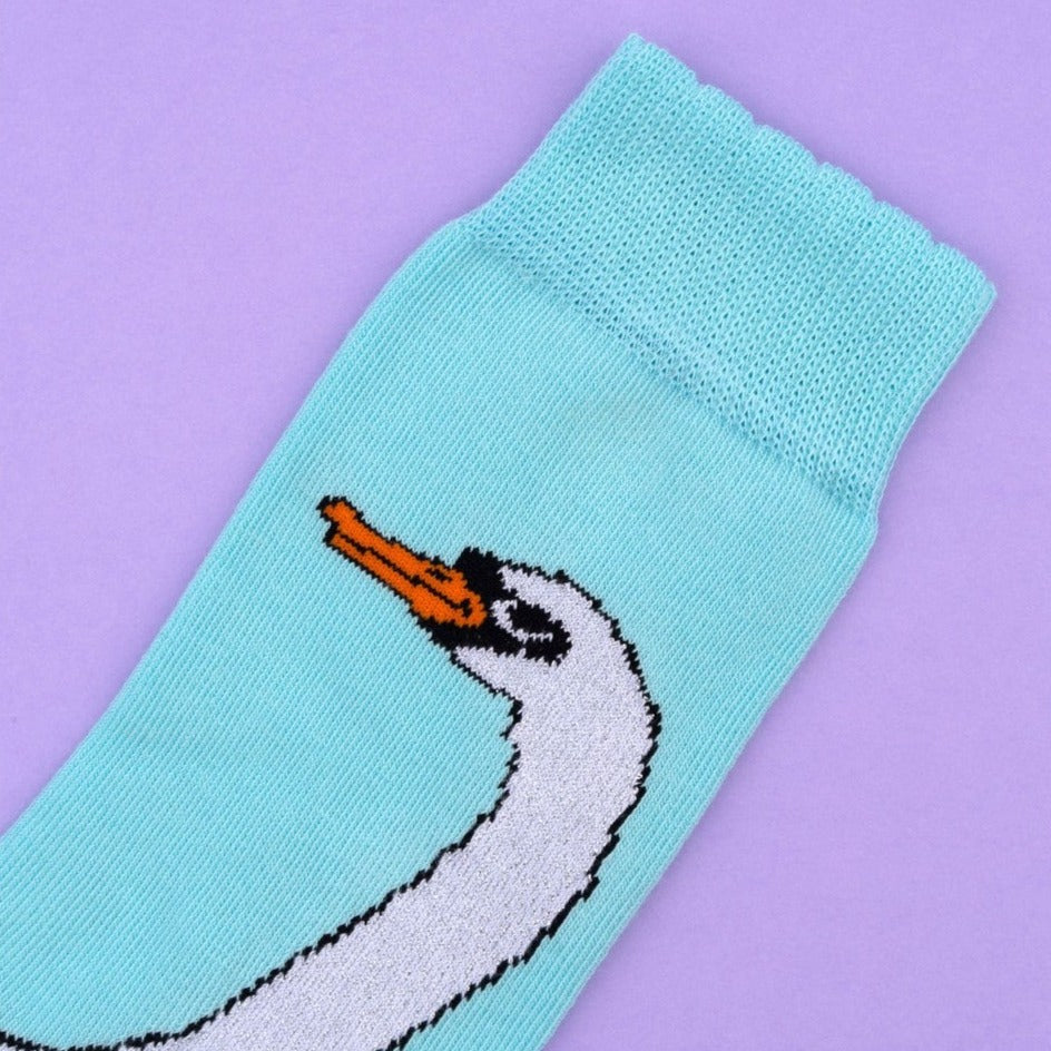 Chaussettes Cygne, Coucou Suzette, vue 2