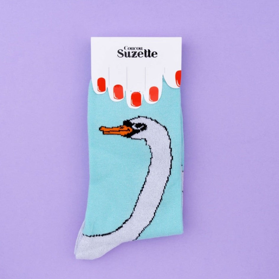 Chaussettes Cygne, Coucou Suzette, vue 3