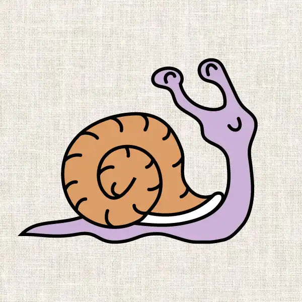 kit broderie escargot