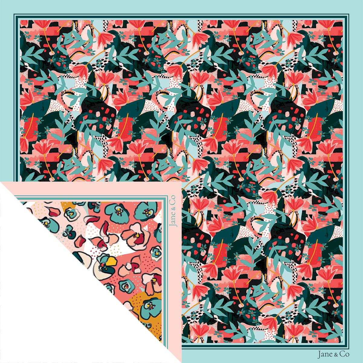 Foulard Éloïse-Norah 90cm