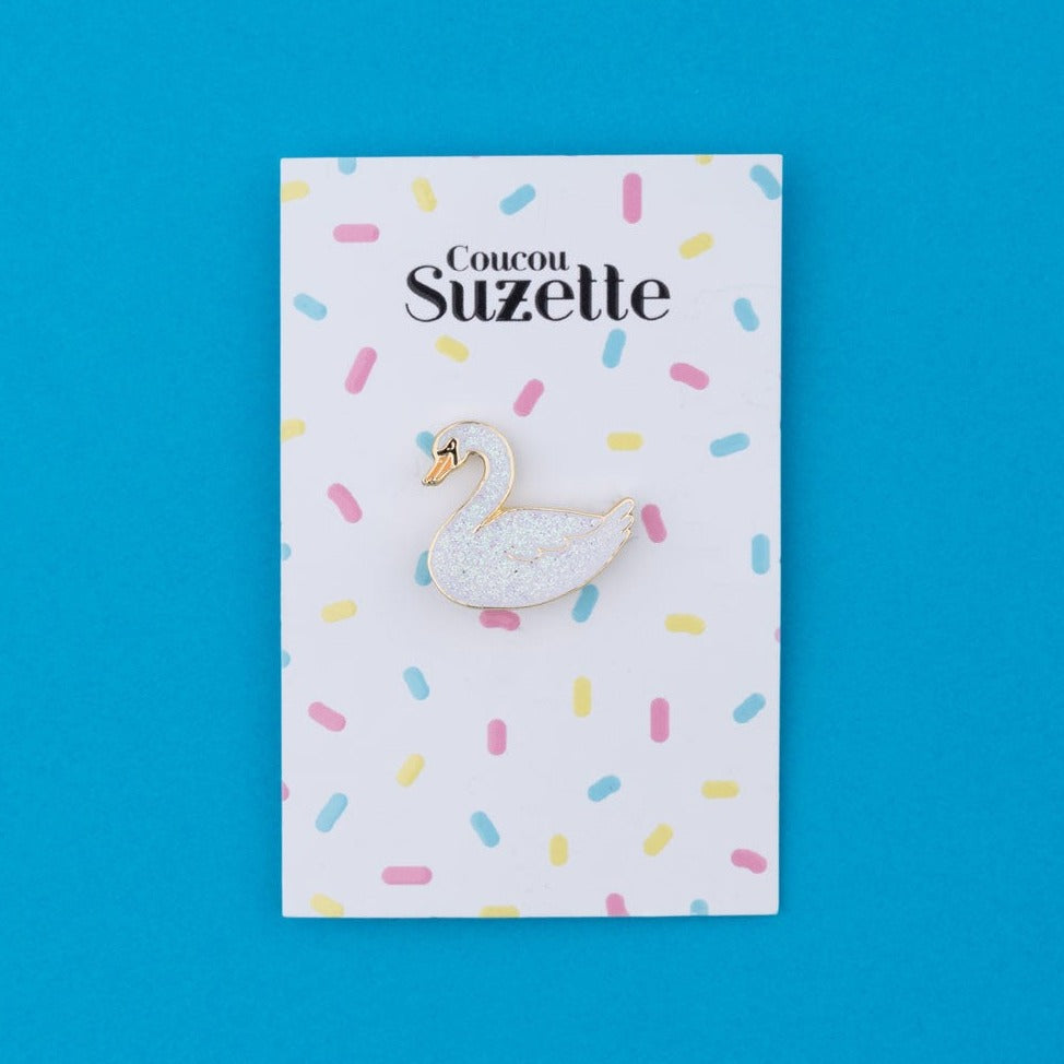 Pin's Cygne, Coucou Suzette, vue 2