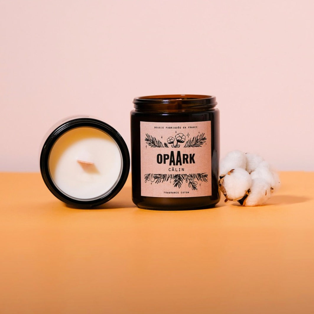 Bougie réconfort câlin - Opaark - Le Bazar Français