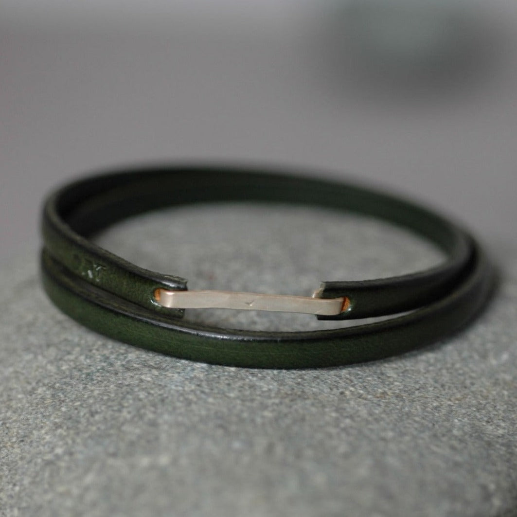 Bracelet Ort olive Tassia Canellis vue 3