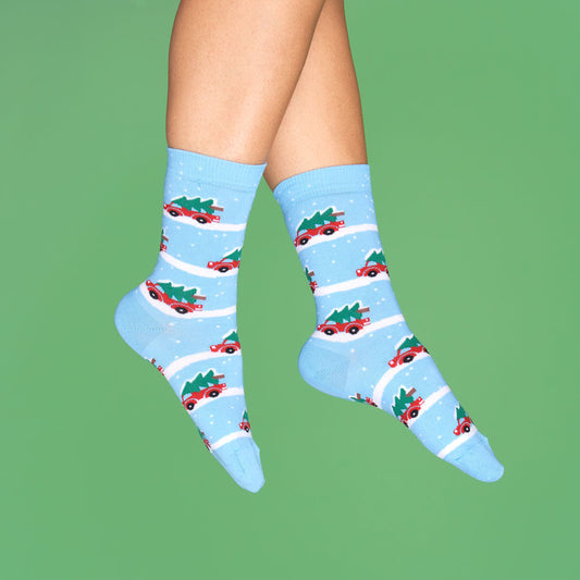 Chaussettes Voiture sapin