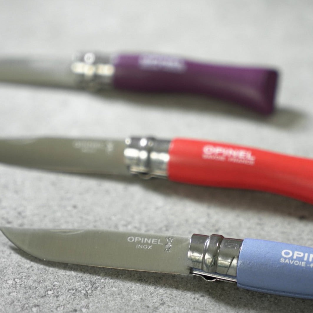 Couteau n°07 azur - Opinel - Le Bazar Français vue 3