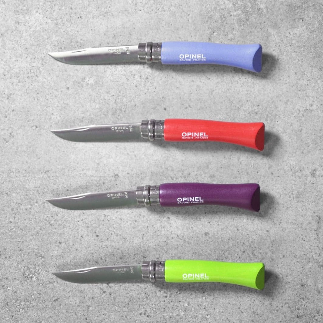 Couteau n°07 azur - Opinel - Le Bazar Français vue 4