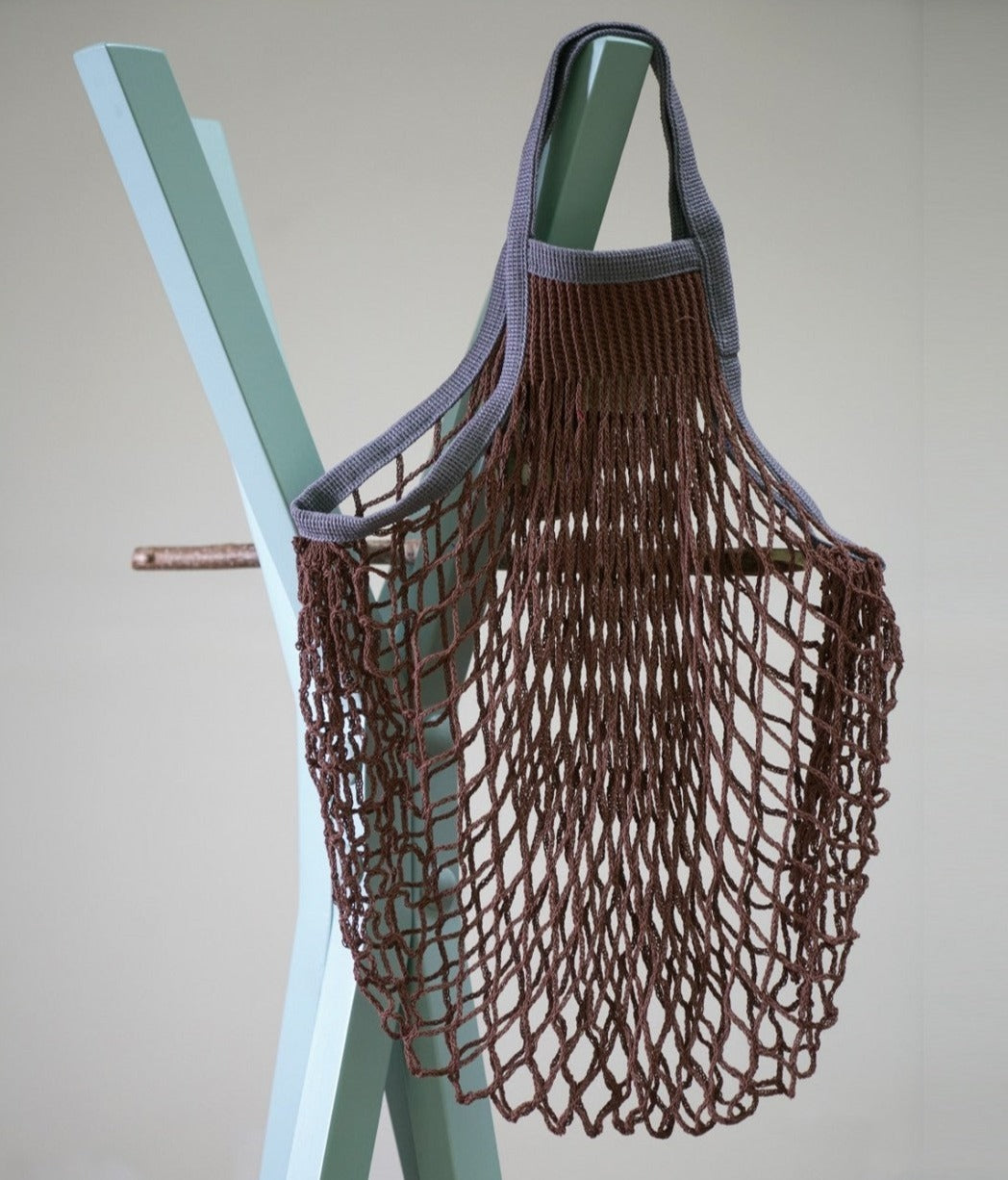 Filet à provision gris et sépia - FILT vue 1