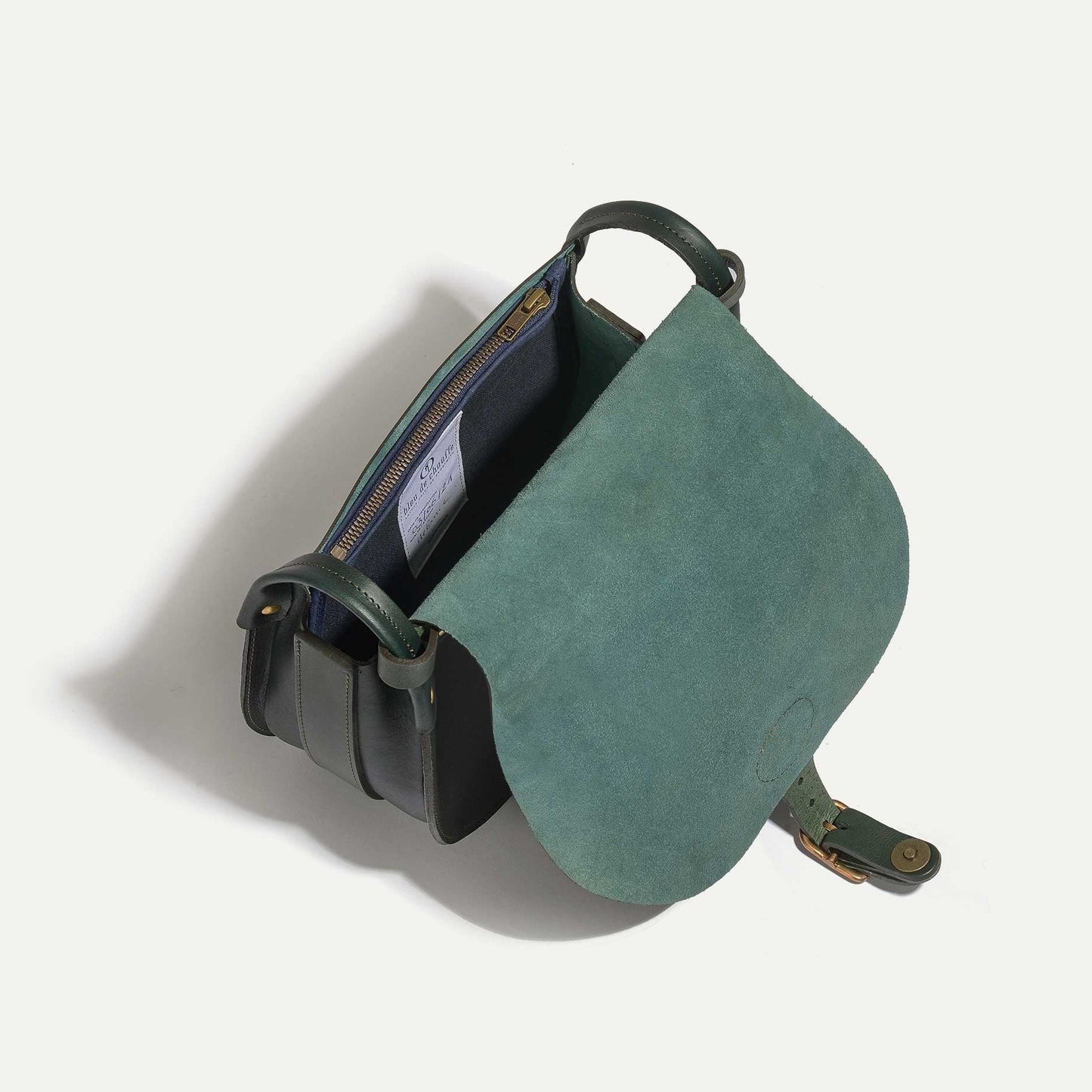 Gibecière Diane L vert, Bleu de Chauffe, vue 3