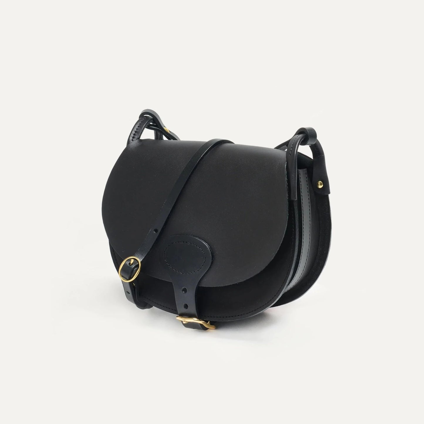 Gibecière Diane M noir, Bleu de Chauffe, vue 2