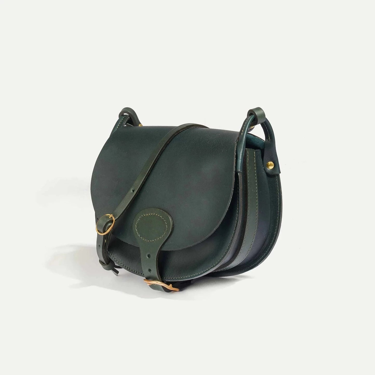 Gibecière Diane M vert, Bleu de Chauffe, vue 2