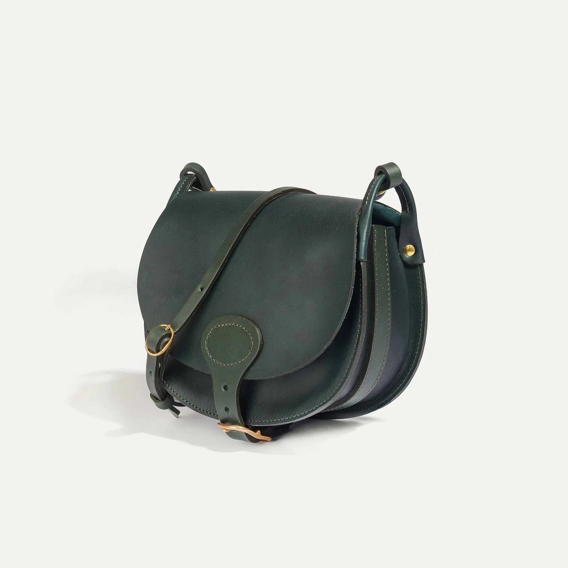 Gibecière Diane M vert, Bleu de Chauffe, vue 2