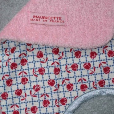 Grand bavoir roses - Mauricette vue 2