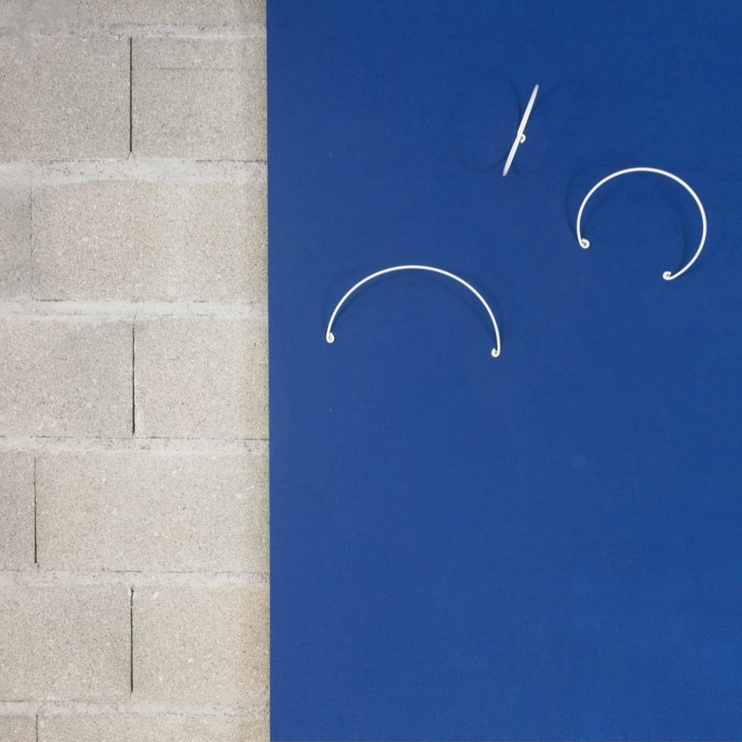 Jeu de trois patères arcs blanches - Adónde vue 2