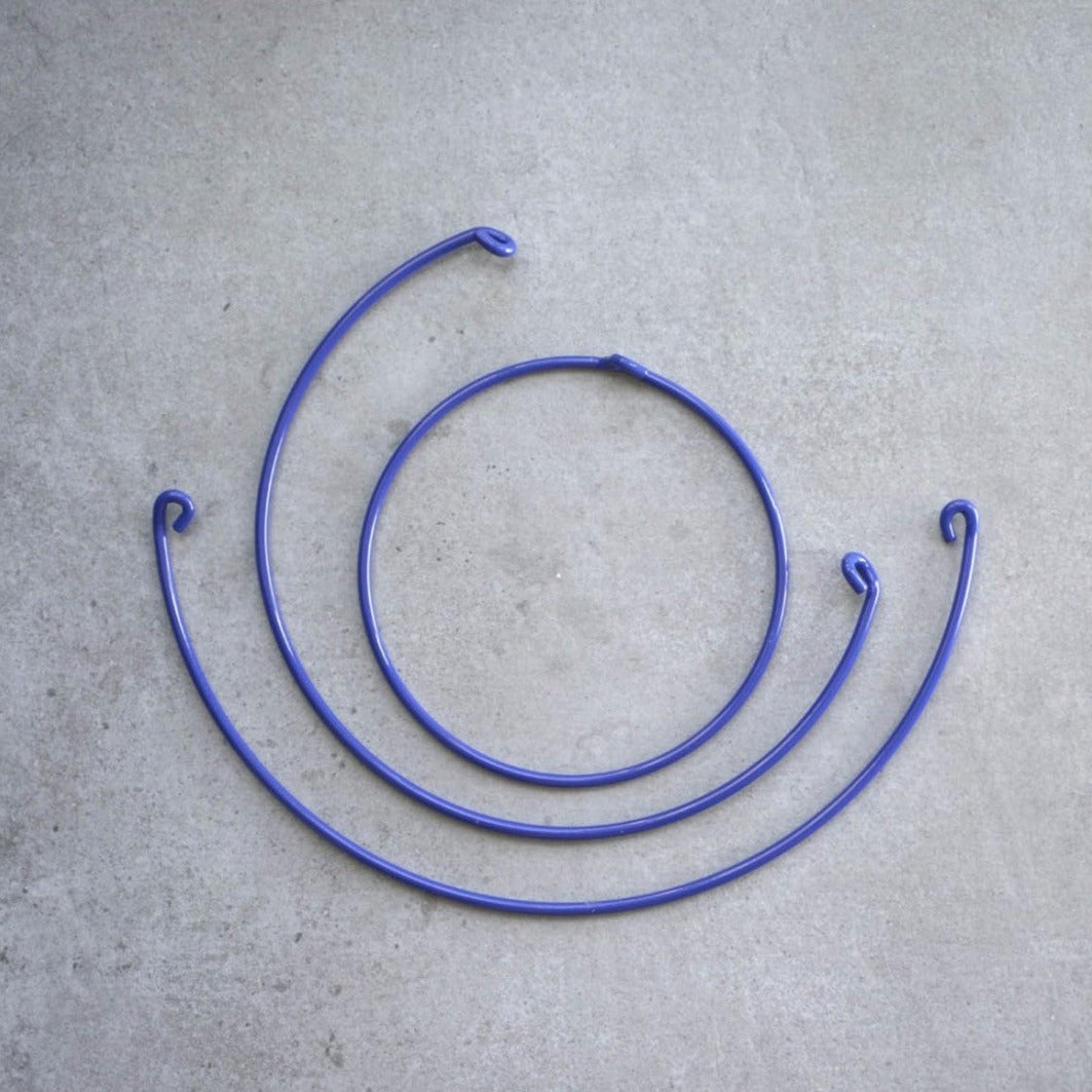 Jeu de trois patères arcs bleues - Adónde vue 2