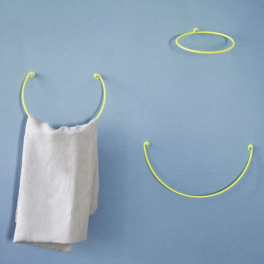 Jeu de trois patères arcs jaunes - Adónde vue 1