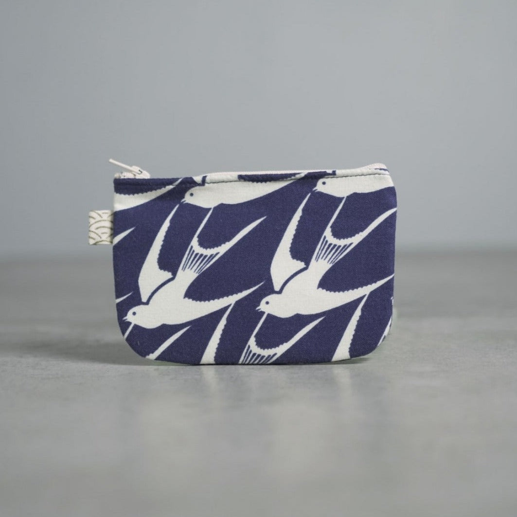 Porte-monnaie Hirondelles - Mauricette vue 1