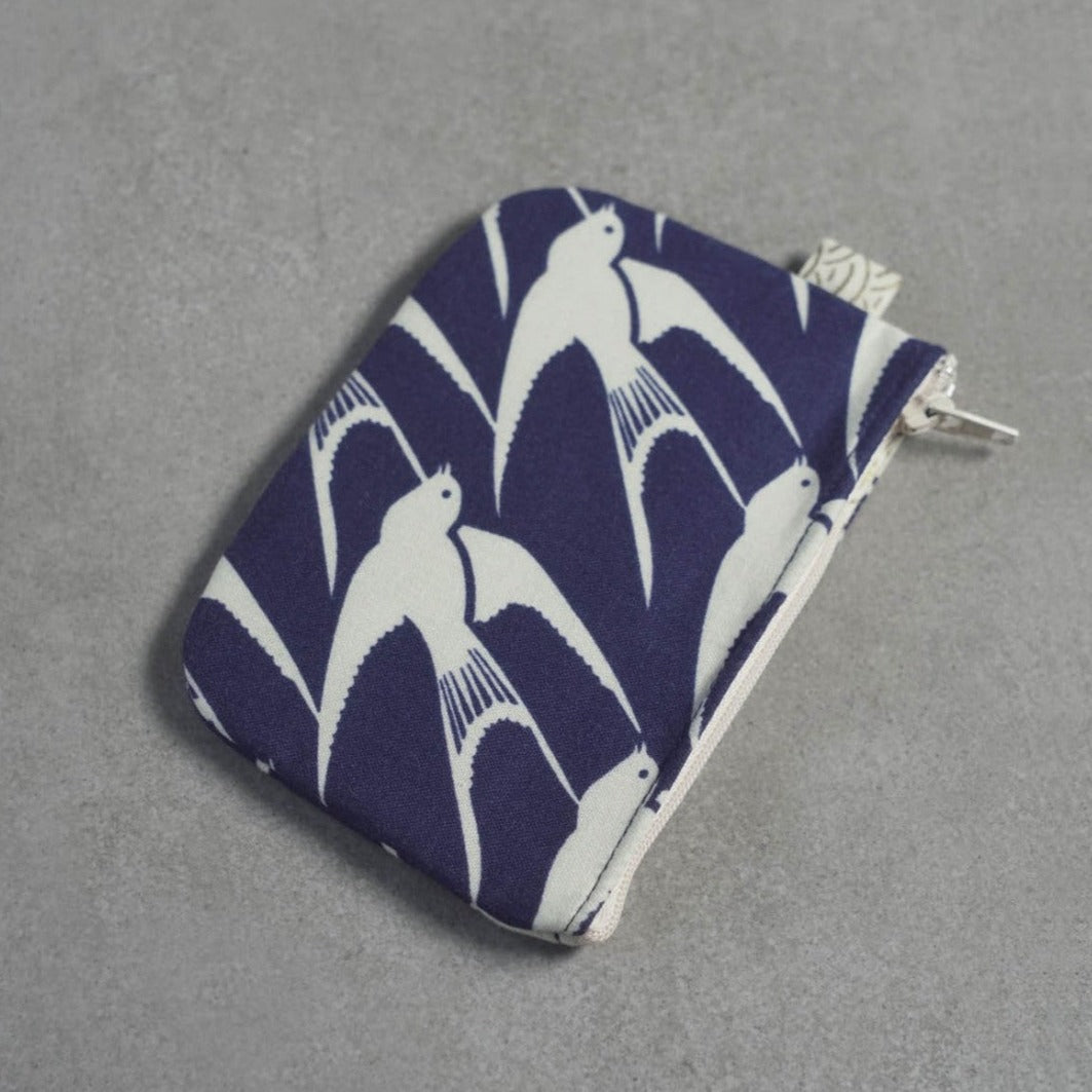 Porte-monnaie Hirondelles - Mauricette vue 2