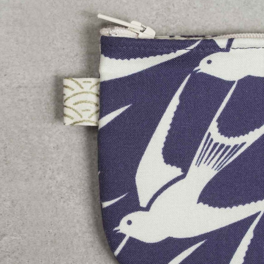 Porte-monnaie Hirondelles - Mauricette vue 4