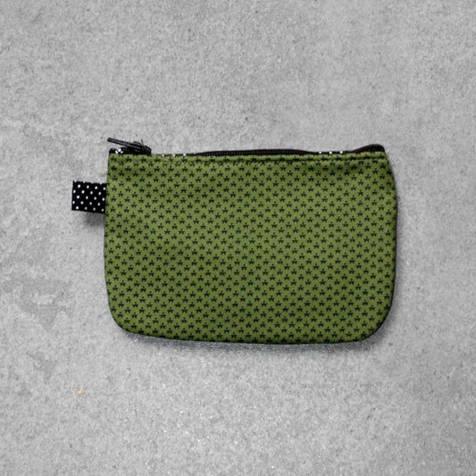 Porte-monnaie vert sapin - Mauricette vue 1