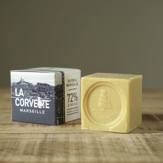 Savon de Marseille extra-pur 100g - La Corvette vue 1