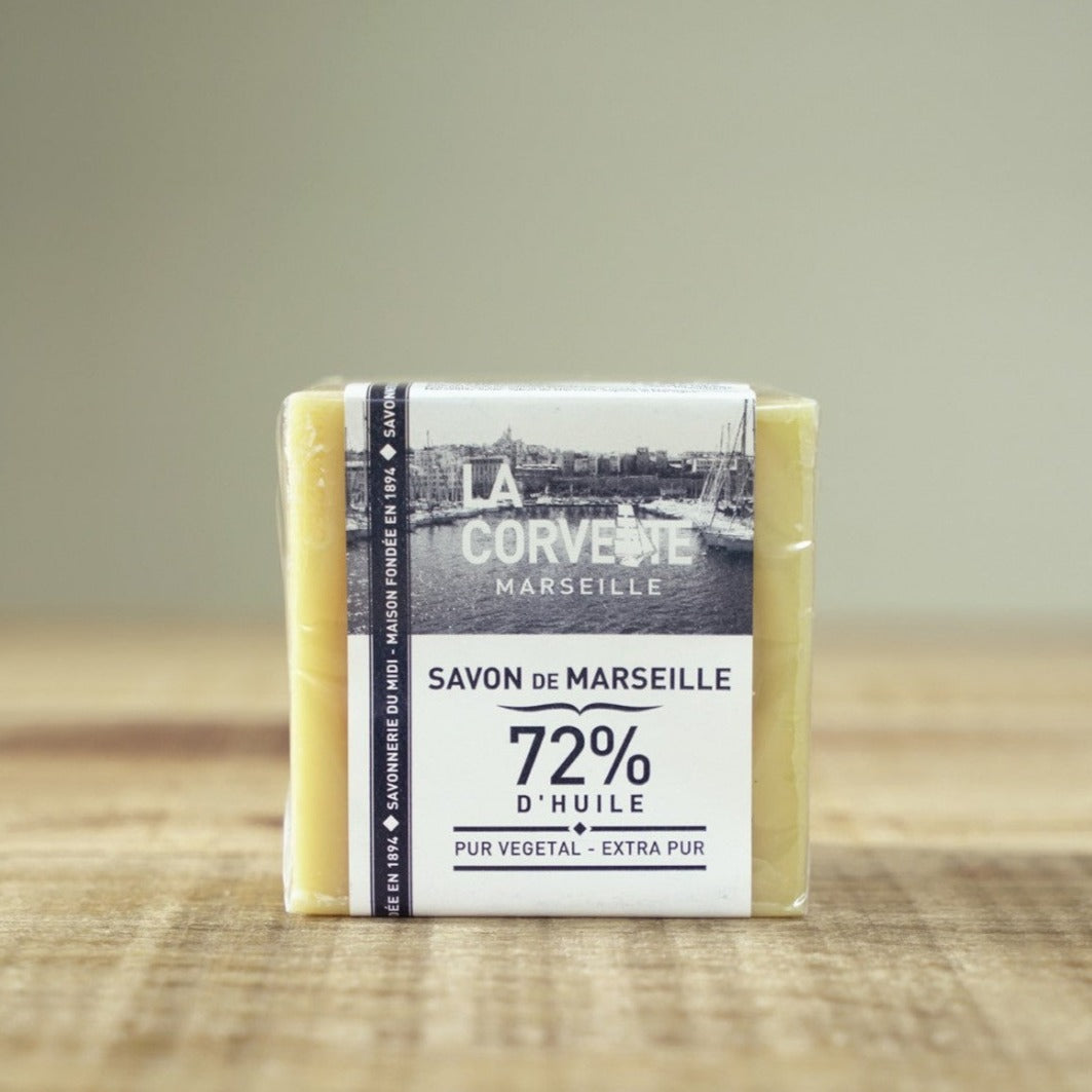 Savon de Marseille extra-pur 200g - La Corvette vue 1