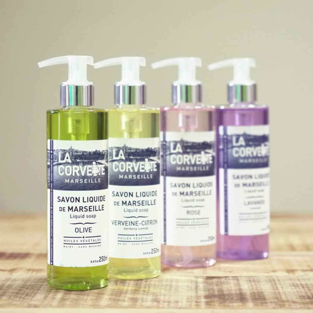 Savon de marseille liquide olive - La Corvette vue 3