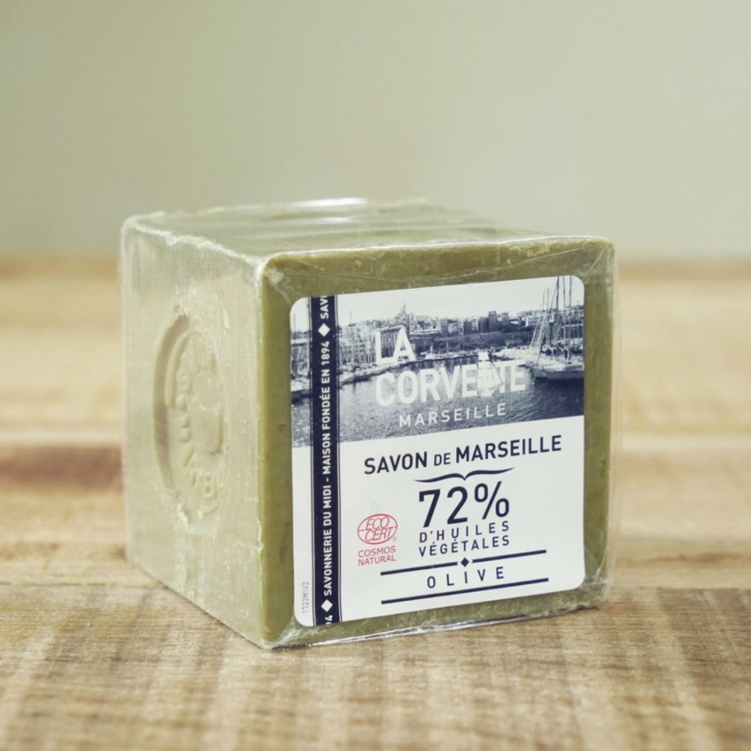 Savon de marseille olive 300g - La Corvette vue 2