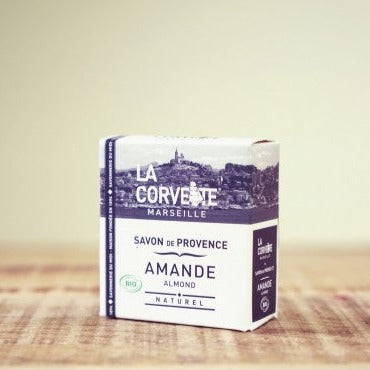 Savon de provence bio amande - La Corvette vue 2
