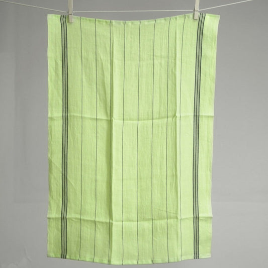 Torchon essuie-verres jaune Charvet Editions