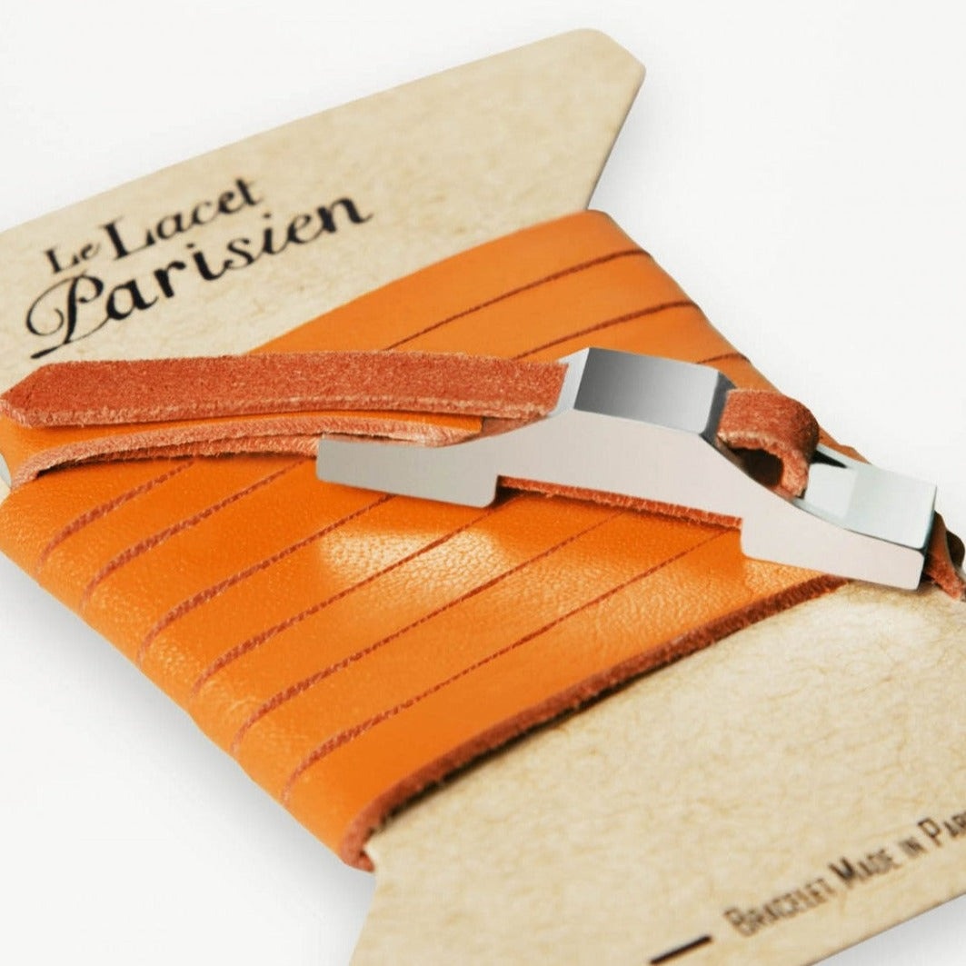 Lacet Parisien Gustave orange - Ursul - vue 3