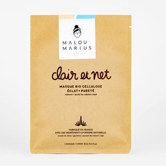 Masque éclat et pureté - Malou et Marius 1