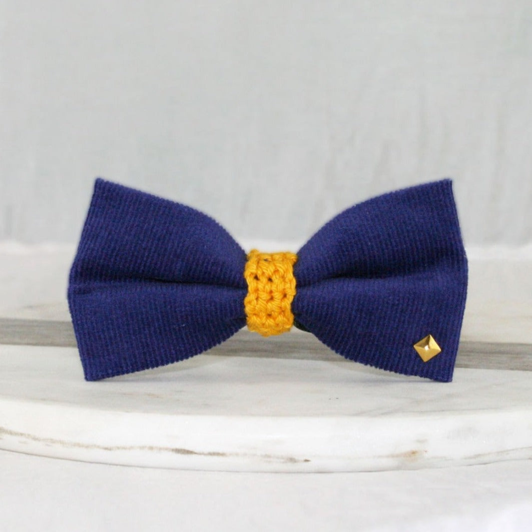 Nœud papillon Tarija Majorelle Acrochet’Moi vue 1