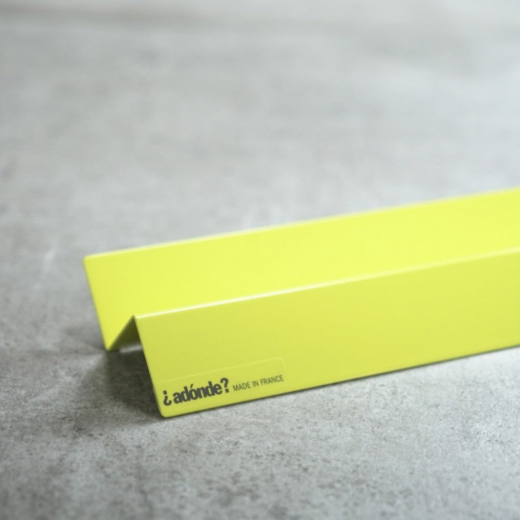 Porte-crayons Infini Adónde jaune détail