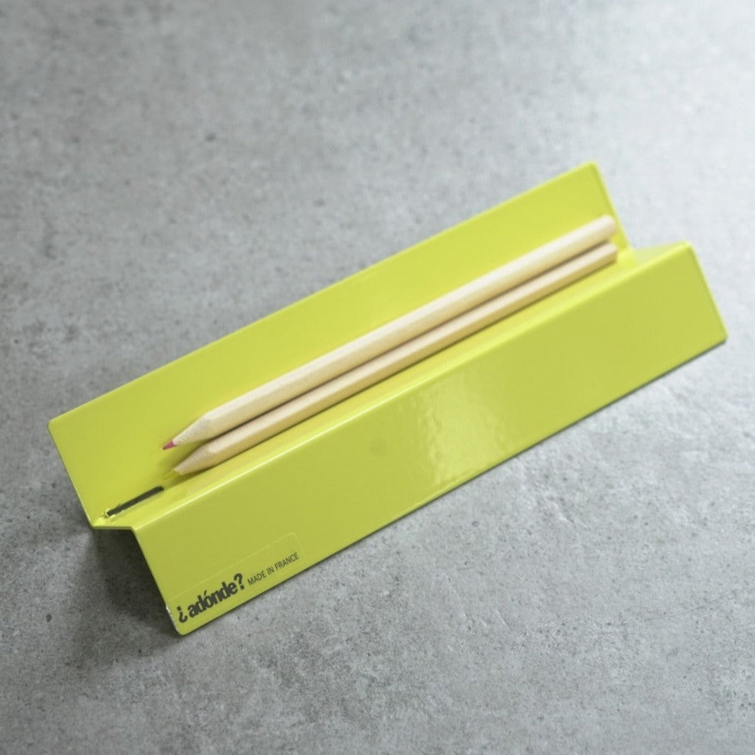 Porte-crayons Infini Adónde jaune vue 1