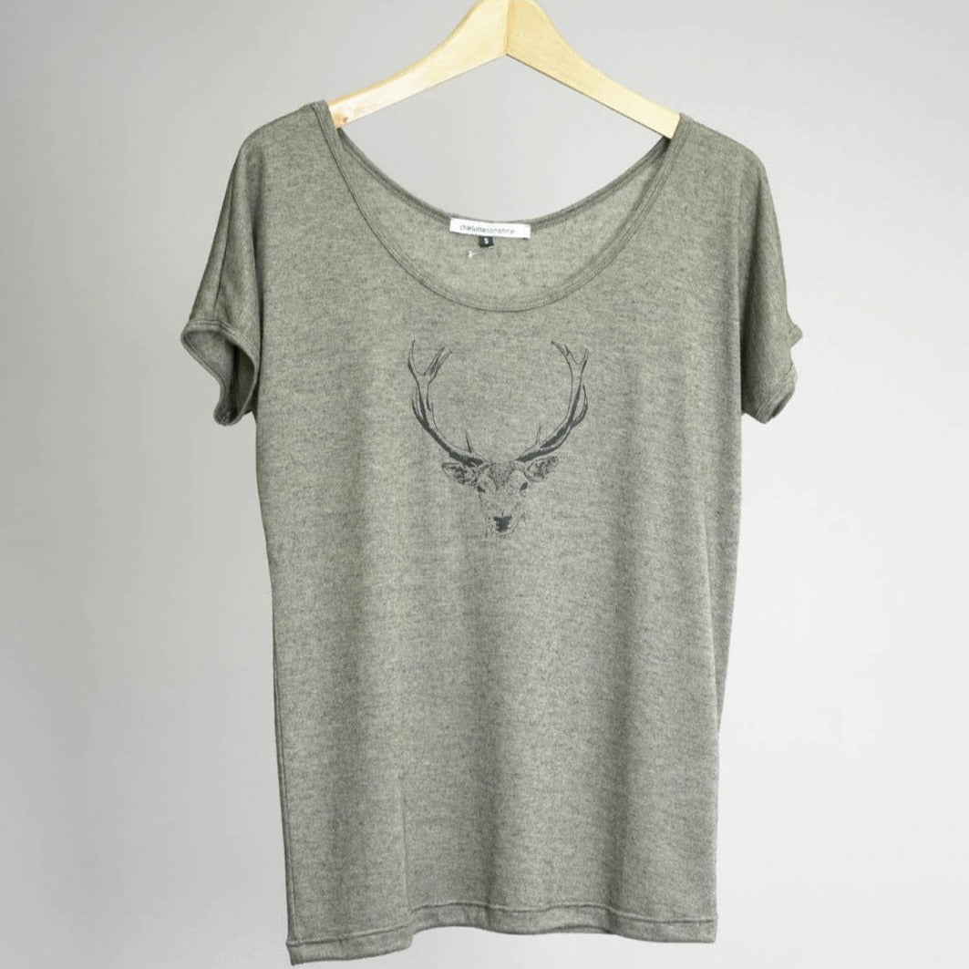 T-shirt Deer Charlotte Sometime vue cintre