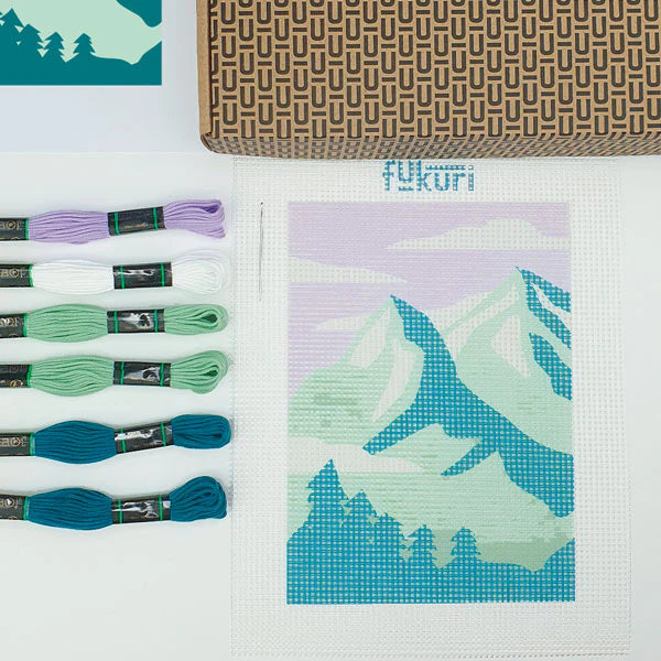 kit canevas montagnes