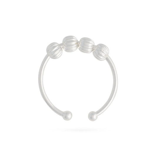 Bague chill Vibe Argent