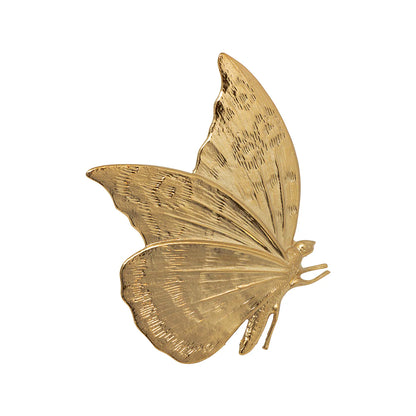 bague dorée papillon GM