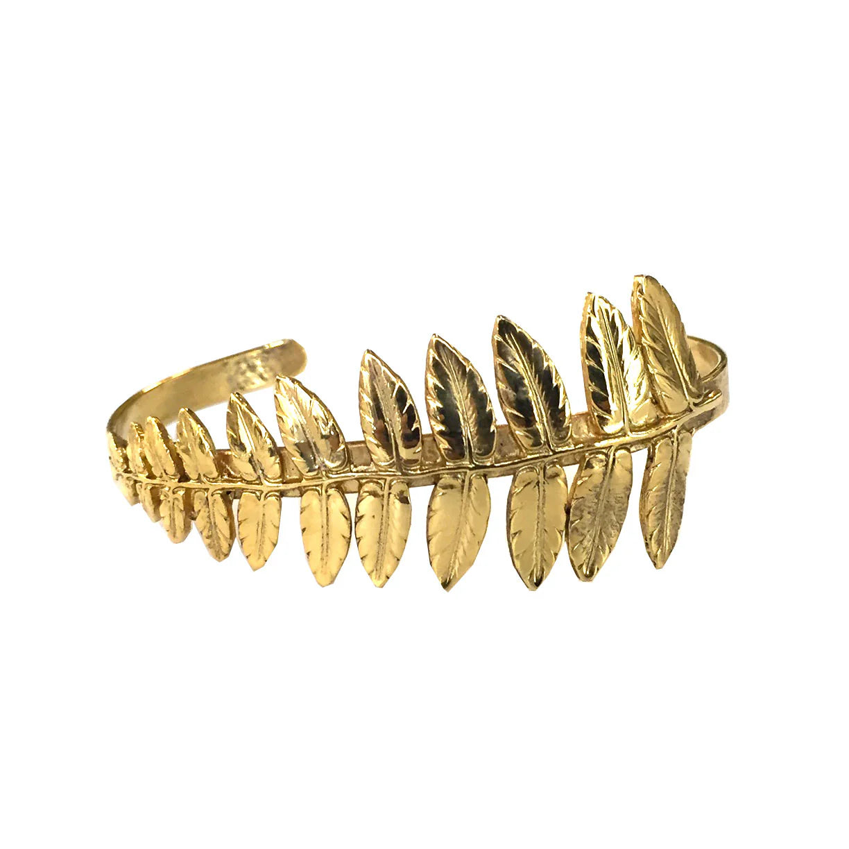 Bracelet Doré Fougère
