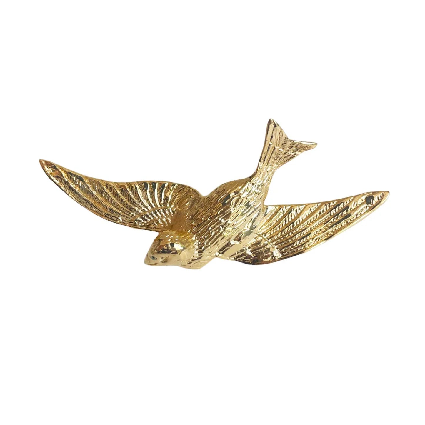 broche doree Bird