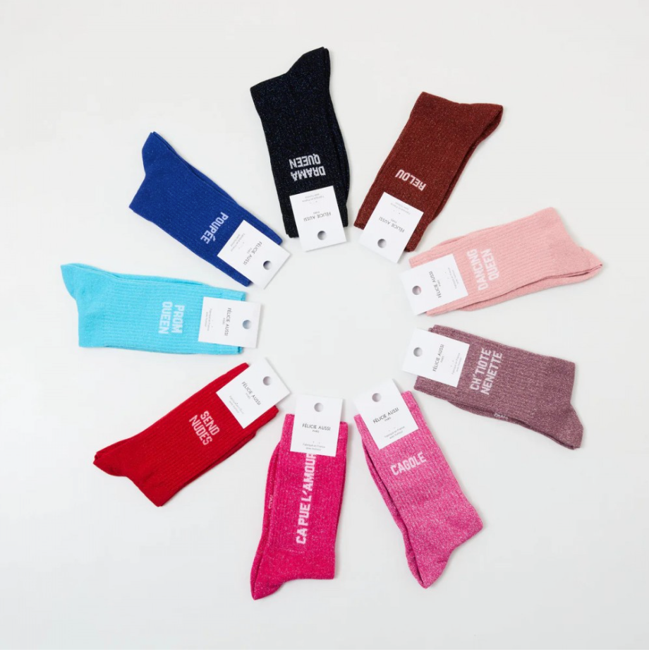 Chaussette "Chaussettes pour prendre son pied"