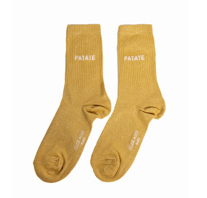 Chaussette Patate à paillettes