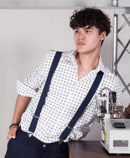 Bretelles Bleu Marine