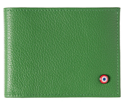 Portefeuilles Arthur Vert Grainé