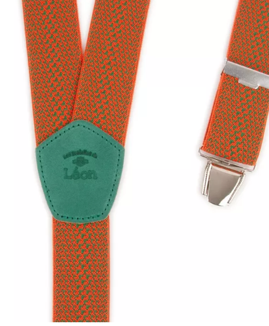 Bretelles Orange et Vert