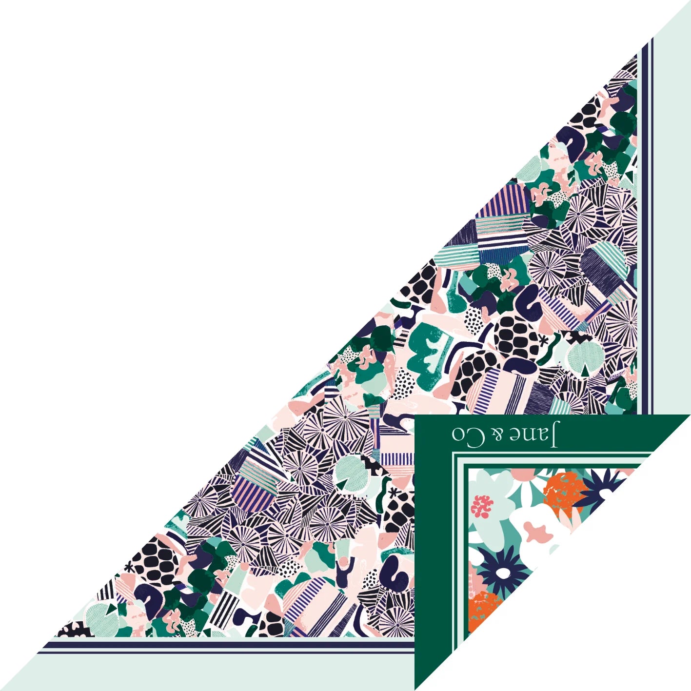 foulard triangle Juliette/Ysée