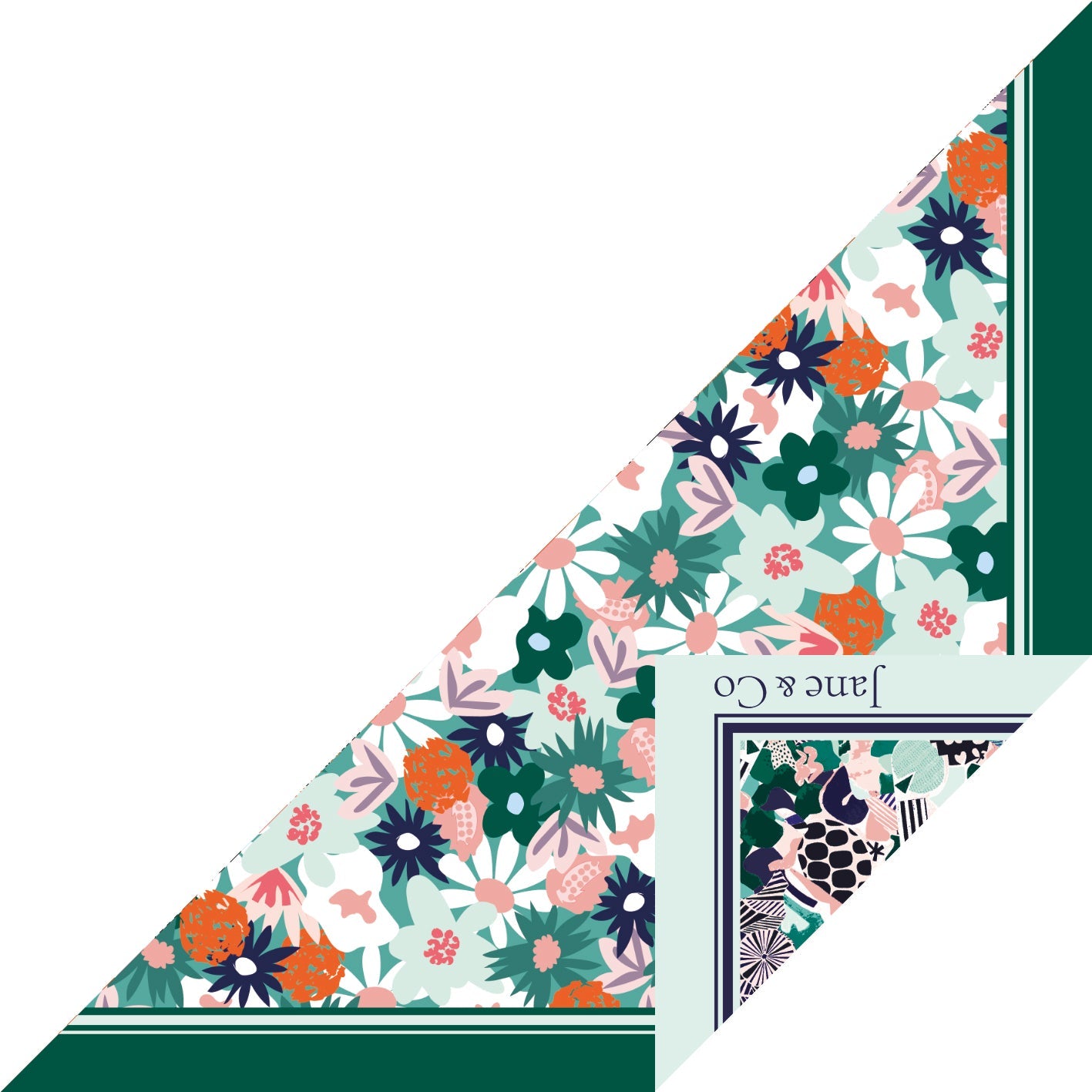 foulard triangle Juliette/Ysée