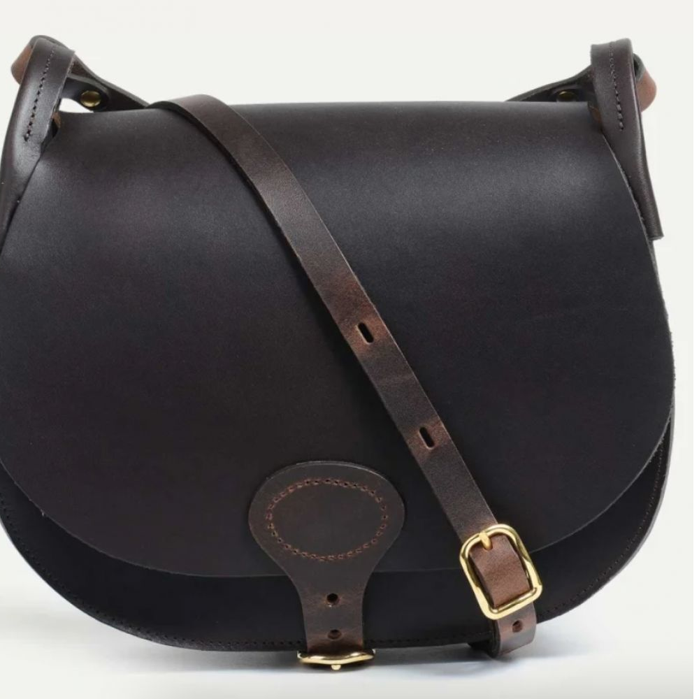 Gibecière Diane L marron brun, Bleu de Chauffe, vue 1